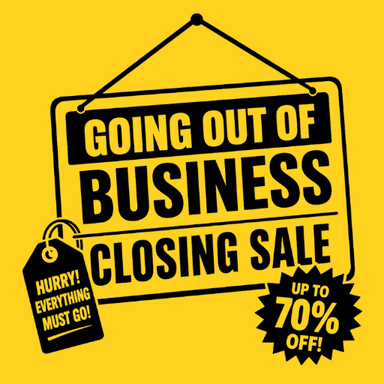 Business Closing Sales