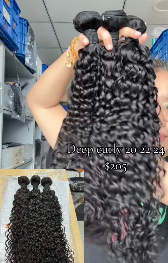 22in Burmese Curly Crochet Hair