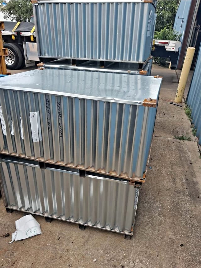 Steel container