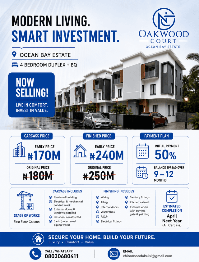 NOW SELLING!LIVE IN COMFORT.INVEST IN VALUE.